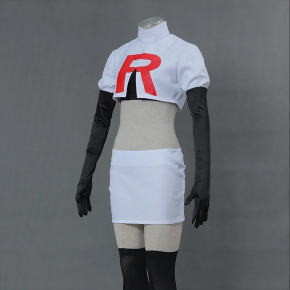 Costume, Team Rocket Jessie Cosplay Costume - Picture 2 of 2